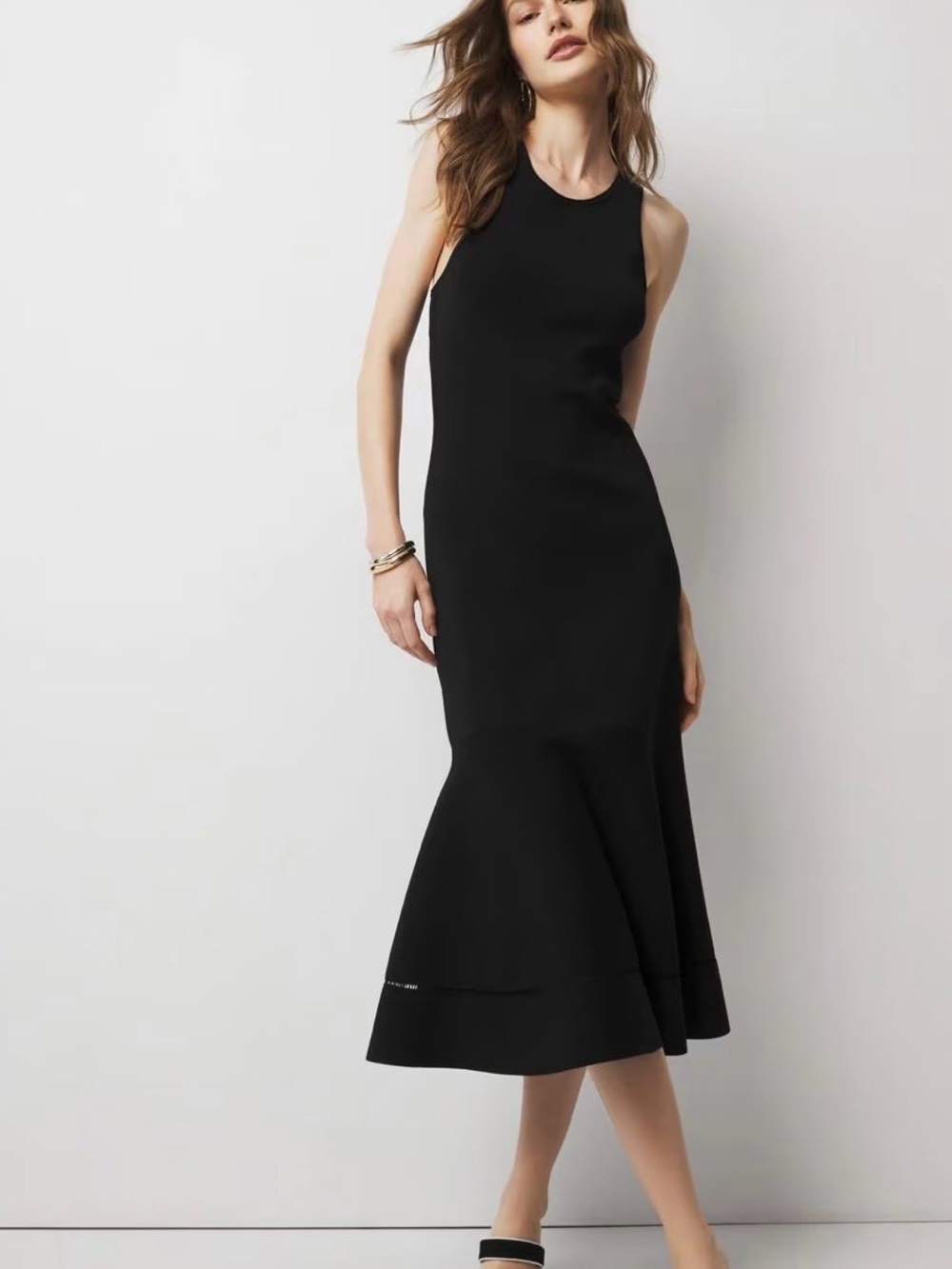 white house black market Sculpt Stretch Dress Size M